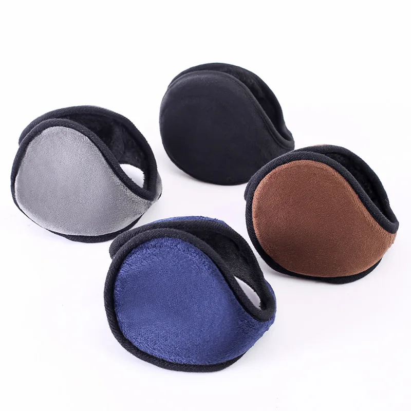 

Winter Plush Warm Earmuffs Unisex Solid Color Earmuffs Ear Warmer Ear Muffs For Men Women Girls Winter Accessories Cheap Earmuff