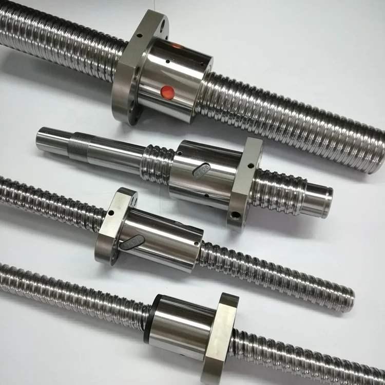 

set screw ball point low noise SFS1205 ball screw with ball screw nut