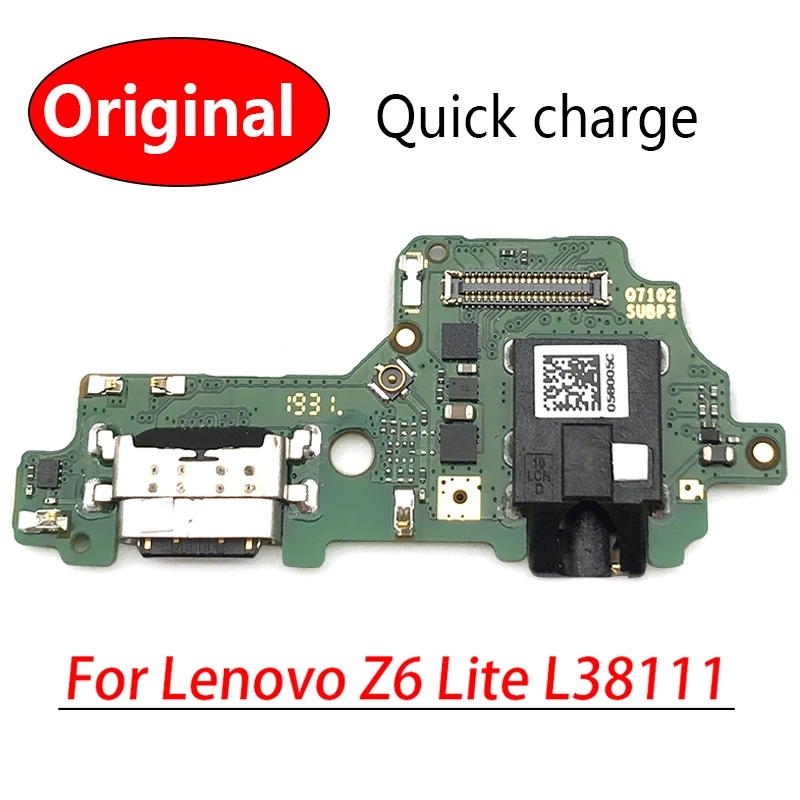 Оригинальный USB-разъем для подключения док-станции Lenovo Z6 Lite L38111 зарядная плата с