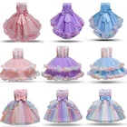 Платье для детей 4, 5, 6, 7, 8, 910 лет, свадебное платье на день рождения, детская одежда, свадебное детское платье, новая летняя юбка принцессы