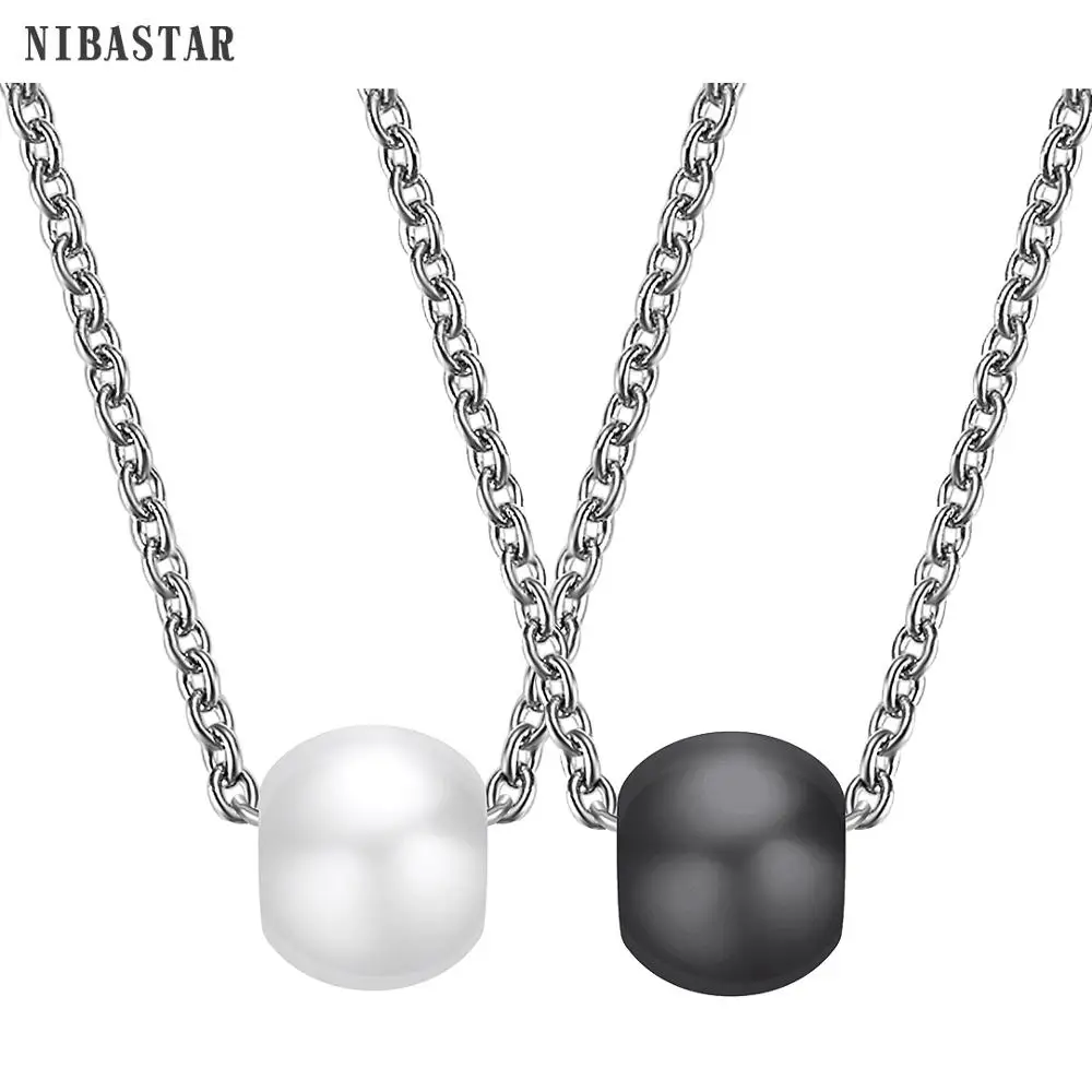 Ожерелье женское керамическое с подвеской бусиной|Ожерелья подвеской| |