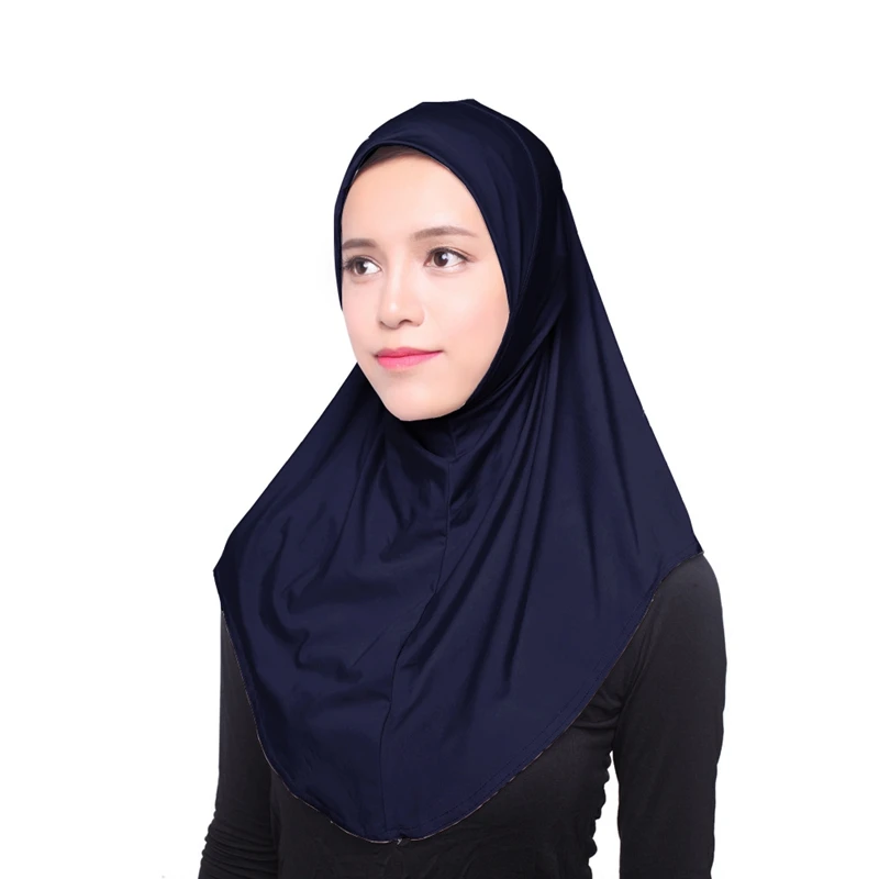 Фата для лица Niqab хиджаб мусульманский скромный однослойный сплошной шарф женщин