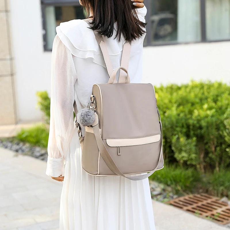 Женский нейлоновый рюкзак с твердой спинкой для девочек-подростков Большой