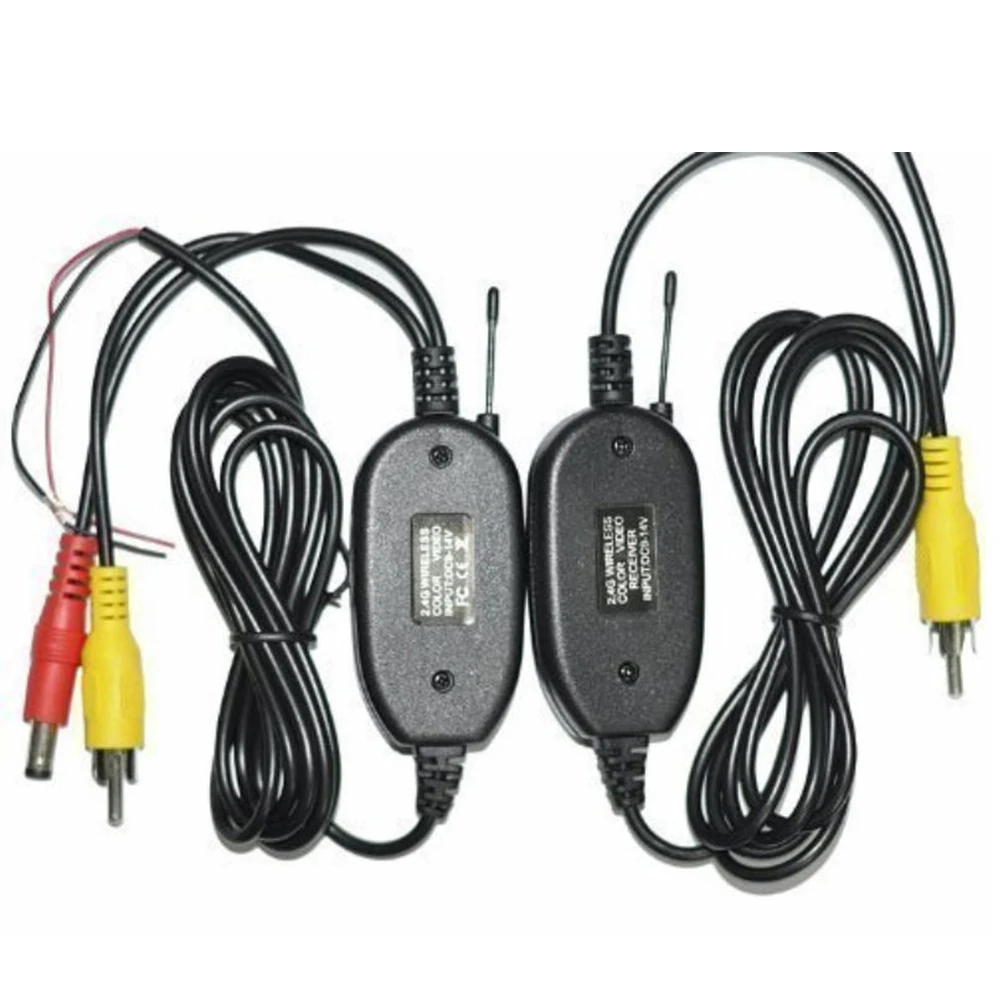 2 4G Автомобильная камера заднего вида Комплект монитор беспроводной приемник