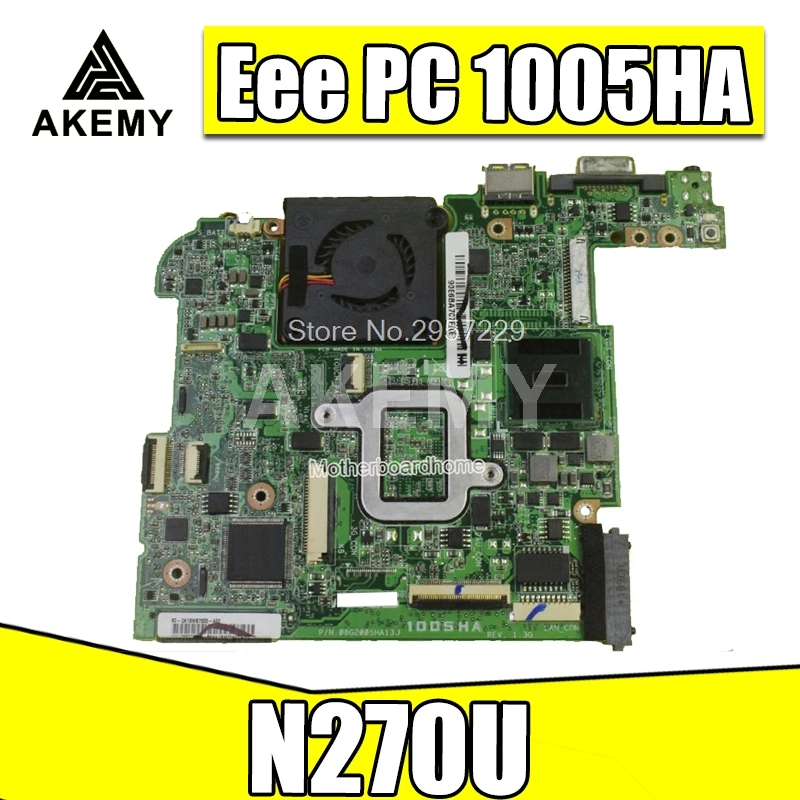 Для For Asus Eee PC 1005HA 945 чипсет материнская плата для ноутбука N270U 1 ГБ 100%