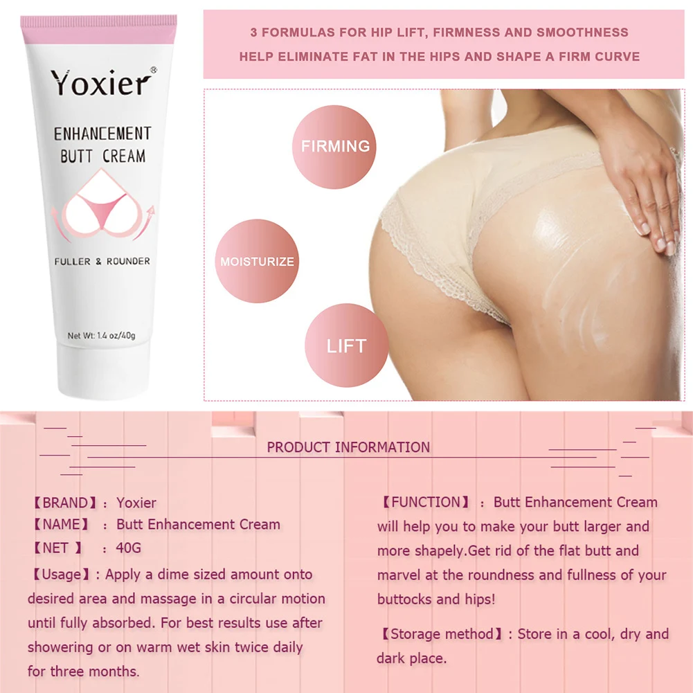 Крем Yoxier для увеличения ягодиц подтягивает ягодицы укрепляет и грудь |