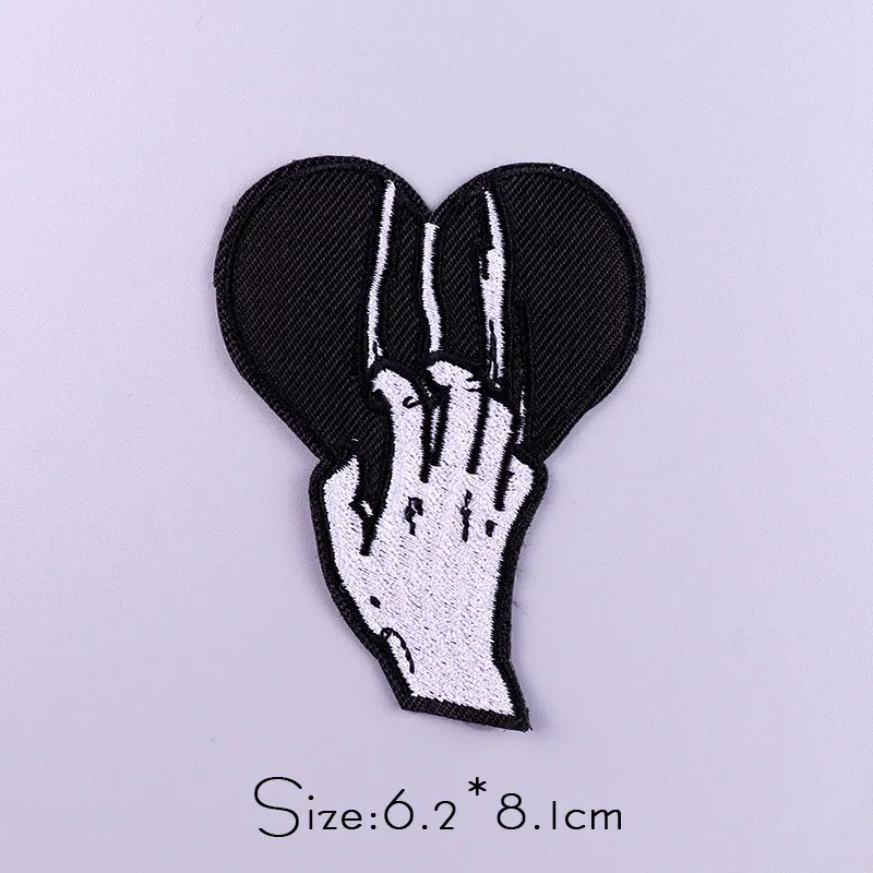 

Punk Patch Iron On Patches For Clothes Camera Patches Sewing On Clothing Scratches Patch Embroidery Applique For Clothes Decor
