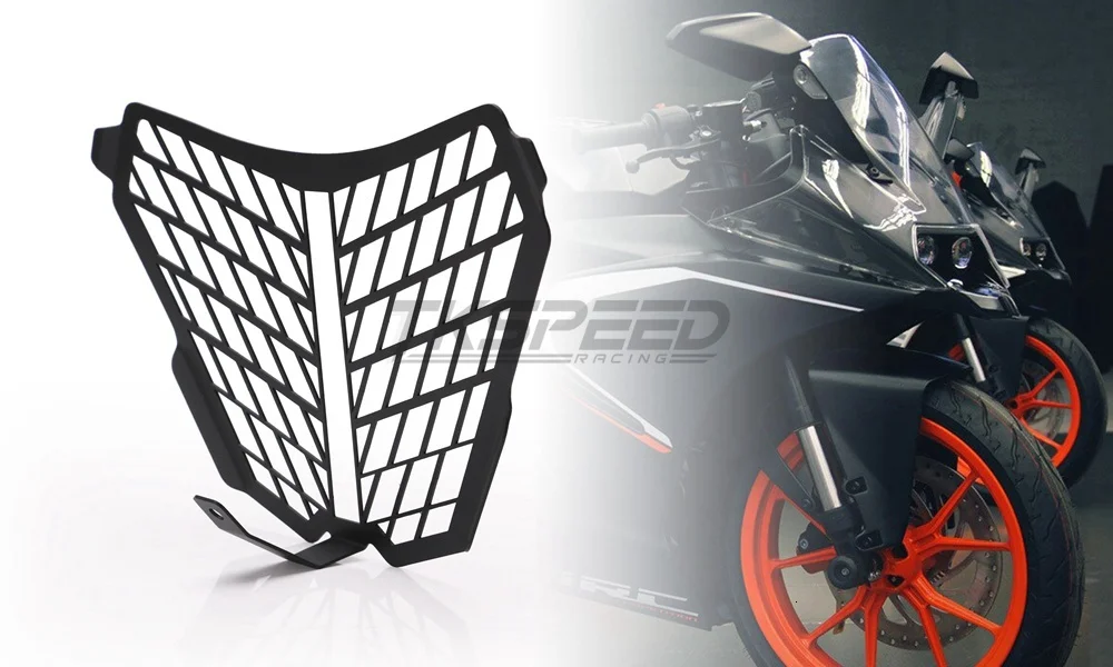 Новая мотоциклетная решетка для фар Защитная крышка для KTM RC125 RC200 RC390 RC 125 200 390 аксессуары