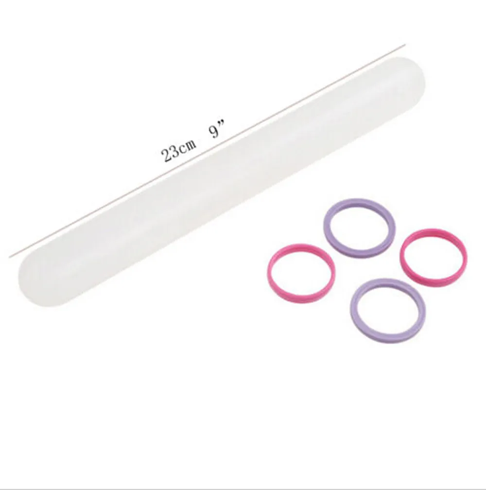 

Non-stick Fondant Roller Silicone Rolling Pin Cake Pastry Cooking Baking Fondant Cake Dough Roller Pastry Boards Tool#35