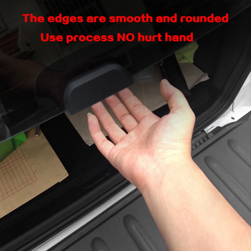 Ручка багажника автомобиля Задняя стеклянная ручка декоративная крышка для Mercedes