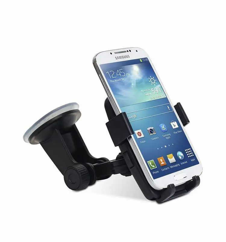 Поворотный Автомобильный держатель для телефона с присоской на ветровое стекло