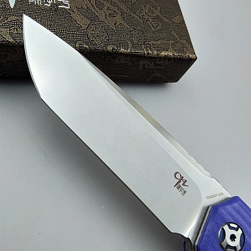 CH складной нож D2 лезвие карманный тактический Кемпинг Охота Выживание Flipper CH3507 G10