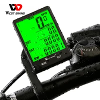 west biking touch screen cycling computer super waterproof 2 8large screen bicycle speedometer multiduty upgraded bike computer