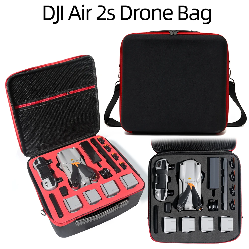 

Для DJI Mavic Pro Air 2s Дрон Портативный Сумки из натуральной кожи сумка Чехол нескользящая, устойчивая к износу, сумка для хранения для DJI Mavic Air 2/2S а...