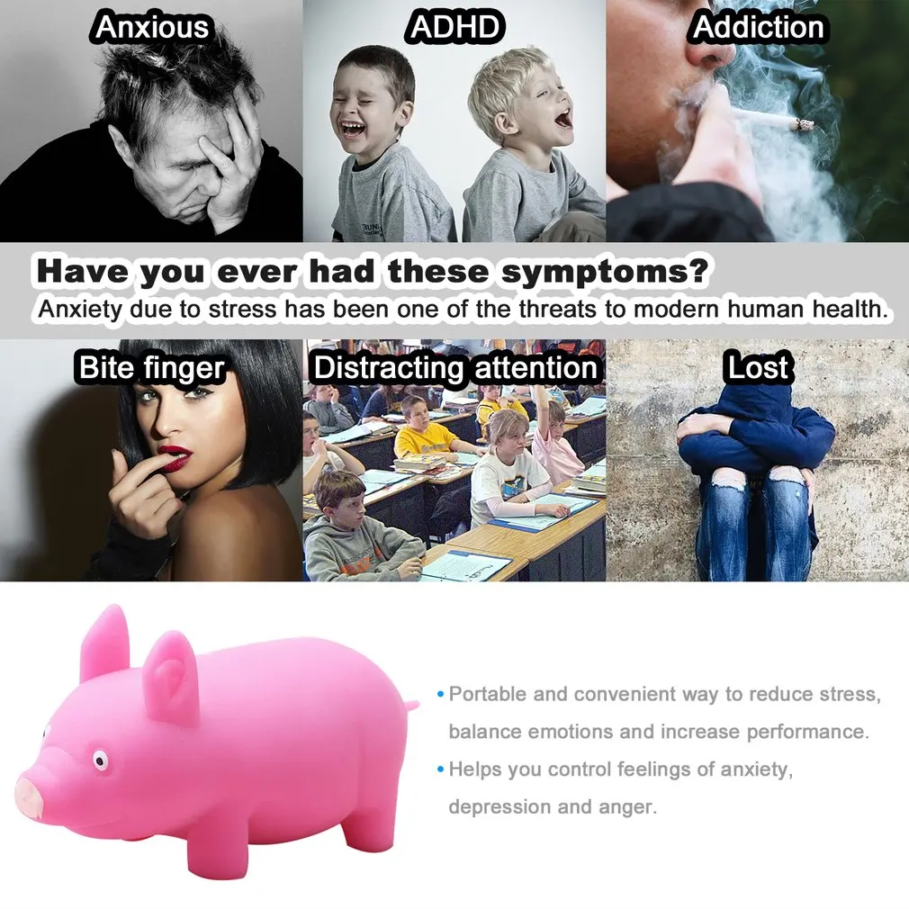 

Unzip Toy Cute Pug ShapeToy Environmental Protection Anti Stress Squeeze Decompression Toy Children's Gift