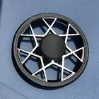 Металлический цинковый сплав Спиннер креативный Ступица колеса Снежинка руль Приключения бесшумный ручной Спиннер для пальца, гироскоп игрушка для снятия стресса