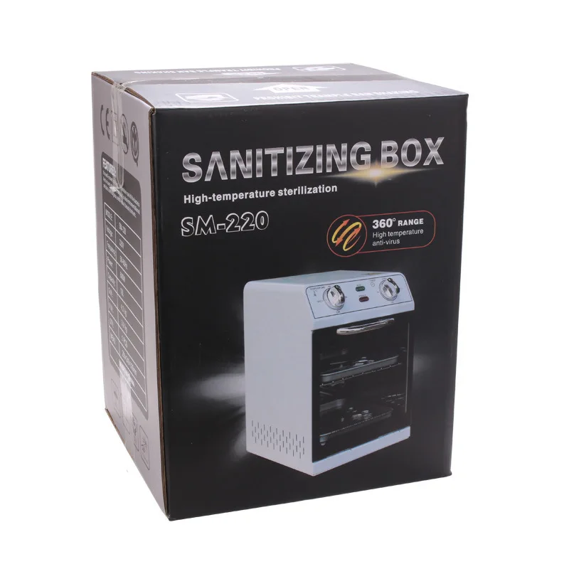

Certificate SM-220 Sterilizer Factory Outlet High Temperature Sterilizer Nail Art Tool Sterilizing Manicure Dry Heat Box