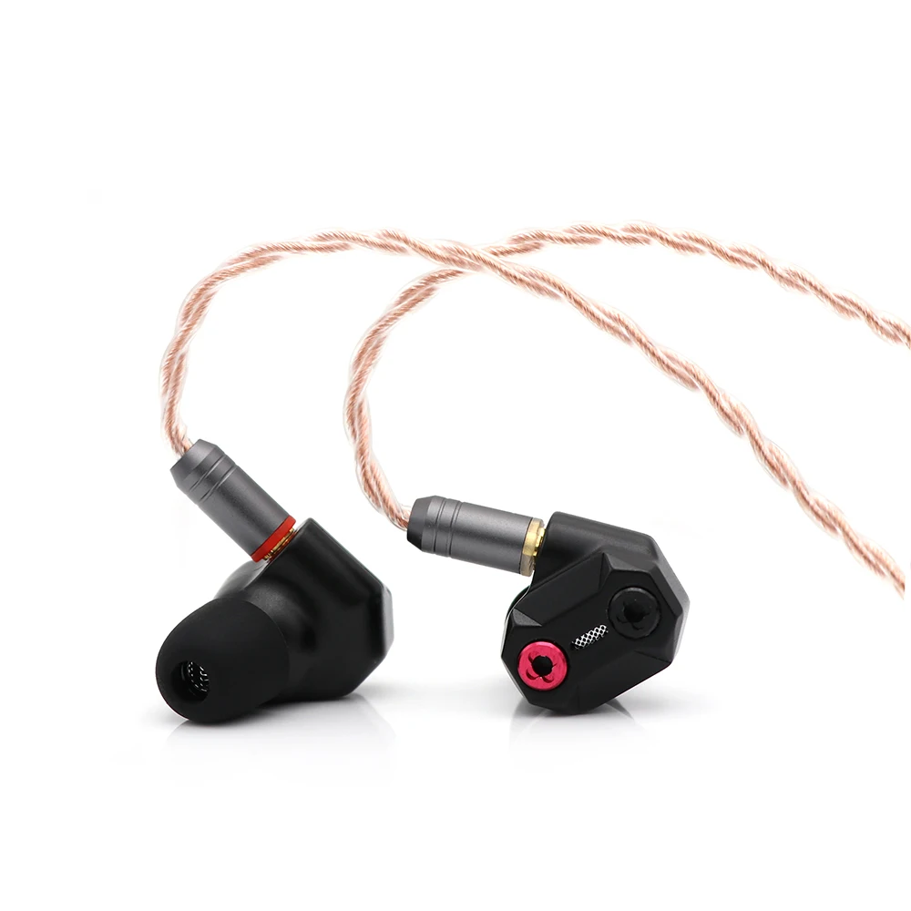 

Shuoer Tape Electrostatic Driver HiFi In-ear Earphone with Detachable MMCX 2.5mmCable for Audiophile Musicians