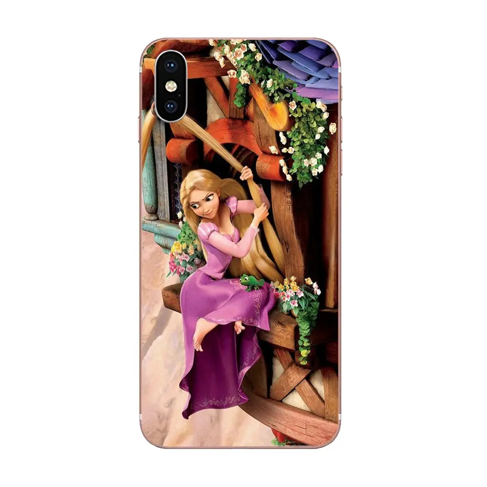 Мягкий чехол для телефона samsung Galaxy Note 5 8 9 S3 S4 S5 S6 S7 S8 S9 S10 5G mini Edge Plus Lite Rapunzel Princess Beautiful