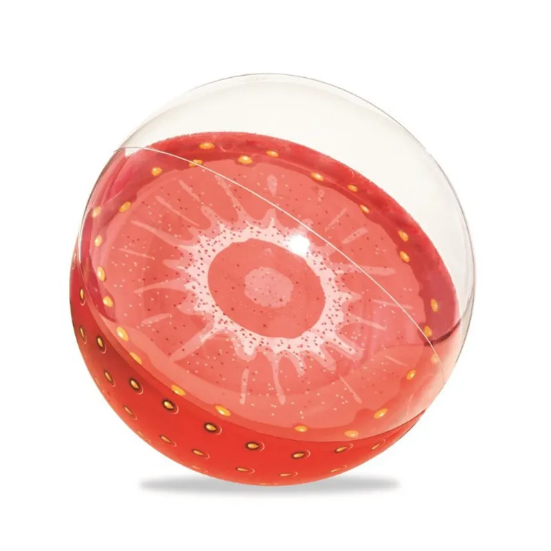 

Summer New Style Pvc Material Fruit Inflatable Ball Beach Ball Early Childhood Education Swimming Water Ball Outdoor Water Toy