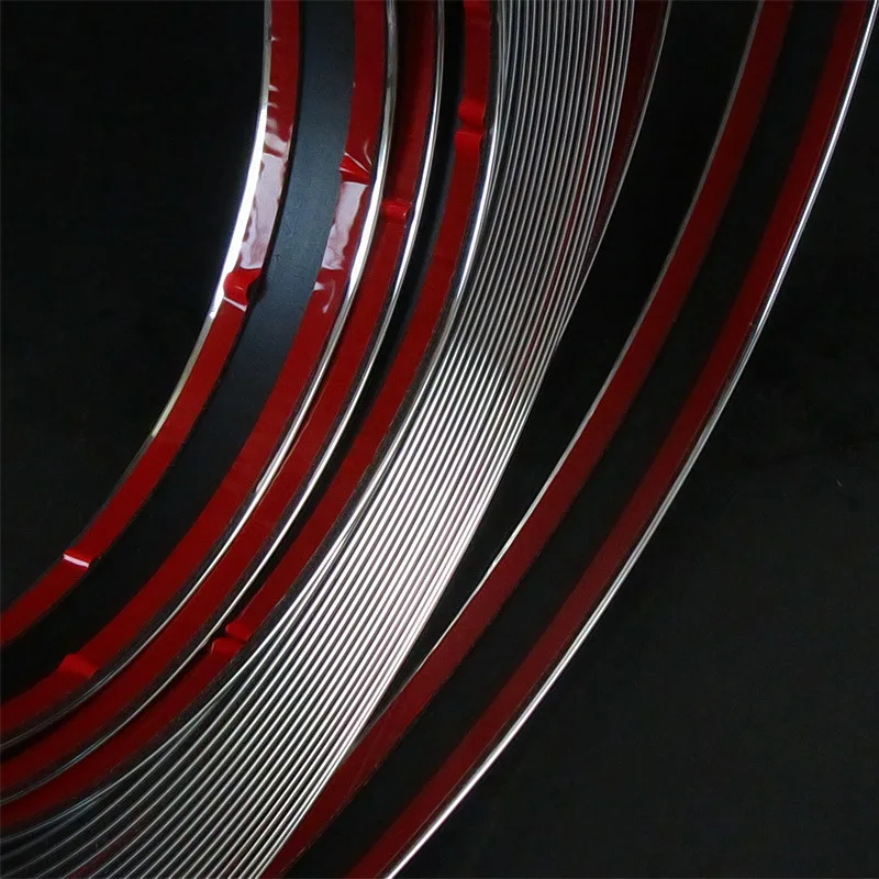 Яркая полоса для автомобильного кузова Декоративная окон против царапин с