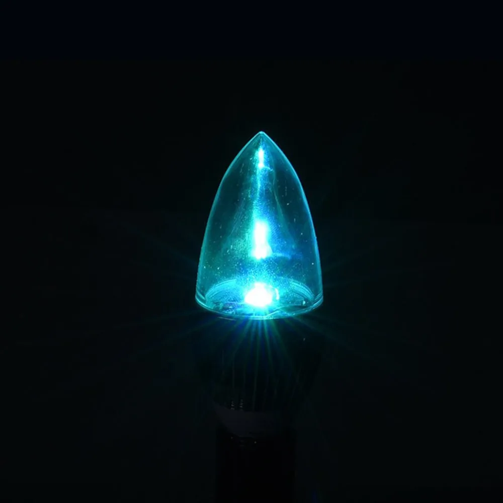 ICOCO 3W электронный RGB светодиодный светильник-свеча с пультом дистанционного управления, светильник, цветная лампа-свеча для рождественской вечеринки, свадебного декора