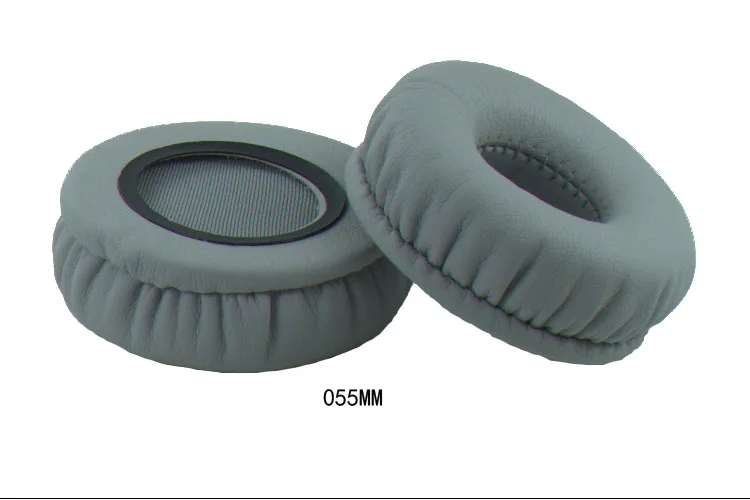 Серые Мягкие белковые круглые амбушюры универсальный размер для наушников