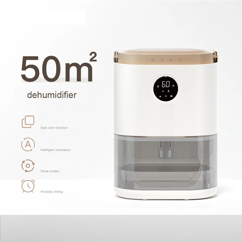 Dehumidifier dryer small household drying bedroom moisture-proof mute mini dehumidifier bathroom dehumidifier suction box