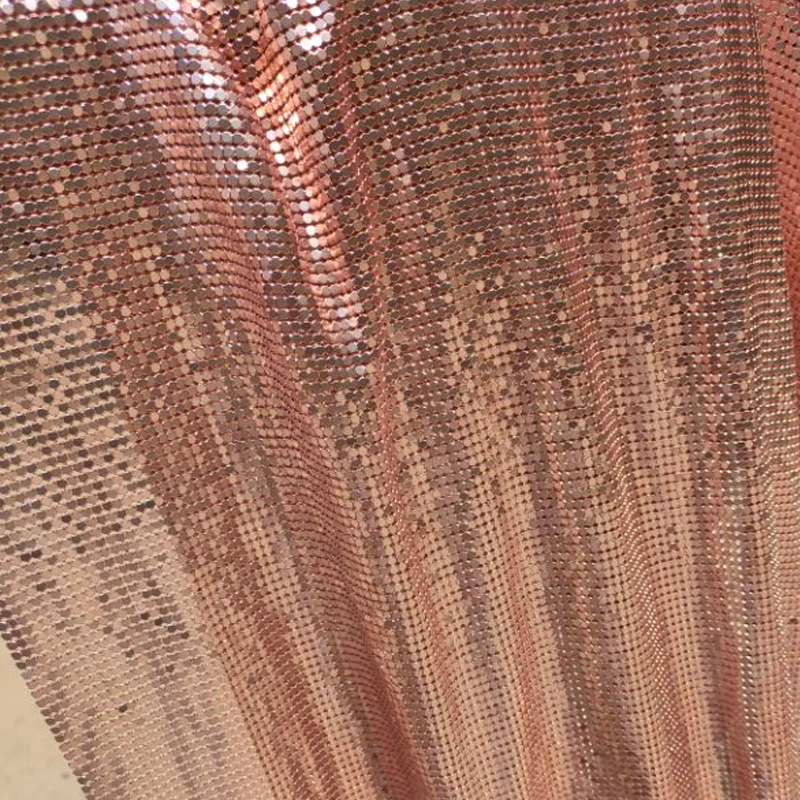 

45*150 см Высокое качество розовое золото металлик металлические Фотошторы сексуальное женское вечернее платье скатерть купальник Косплей