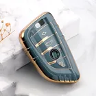 Чехол для ключей автомобиля, чехол для ключей для Bmw F20 G20 G30 X1 X3 X4 X5 G05 X6, аксессуары, держатель для стайлинга автомобиля, защитный чехол для ключей