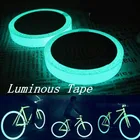 Светящаяся лента 13 м, самоклеящиеся Предупреждающие ленты, флуоресцентная Ночная наклейка, безопасность, домашний декор, полоса