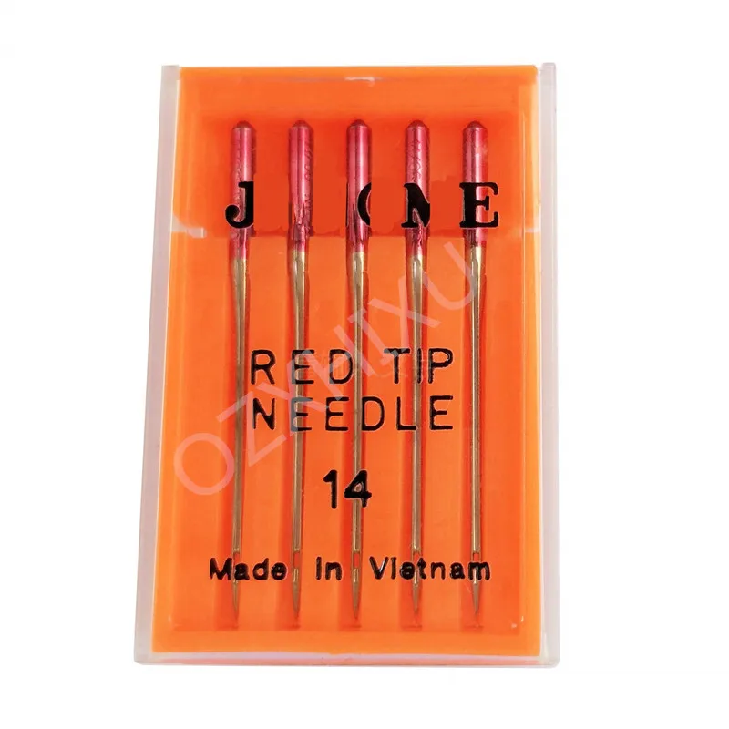 Универсальная игла для швейной машины 5 шт./компл. 2 размера 11/75 14/90 Janome Singer Brother