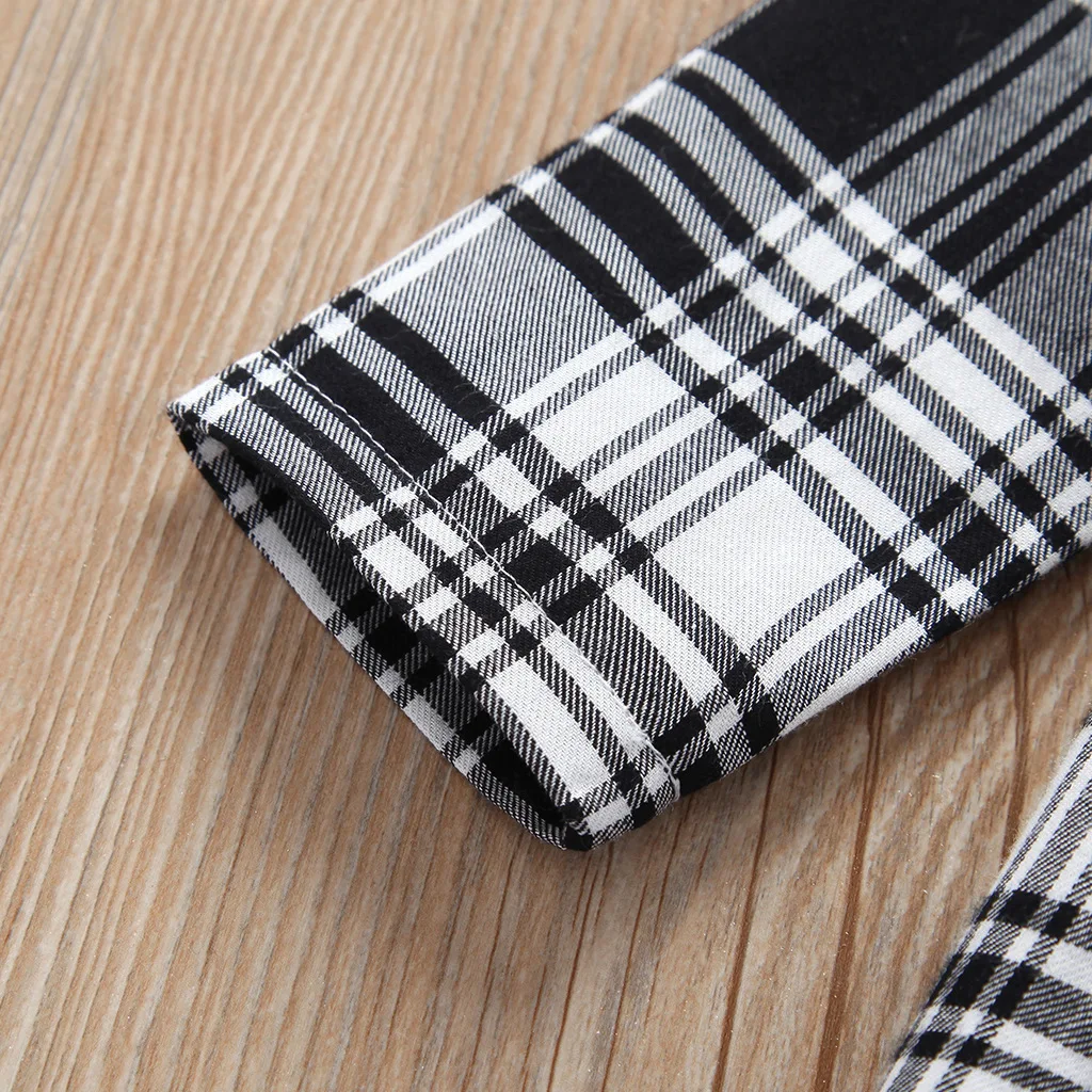 

Girls' Dress 2020 Spring And Autumn New Girls Fashion Cotton Long-Sleeved Plaid Princess Dress 1-5 Years Old Girls Clothes