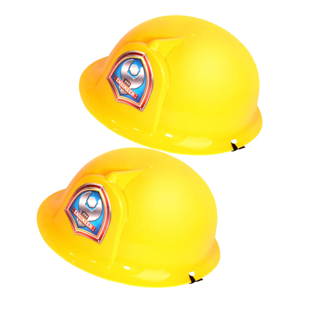 

2pcs Simulation Police Hats Kids Role-play Helmet Safety Helmet Fun Cosplay Props Helmets Toys Gift for Children Day (Police Hat