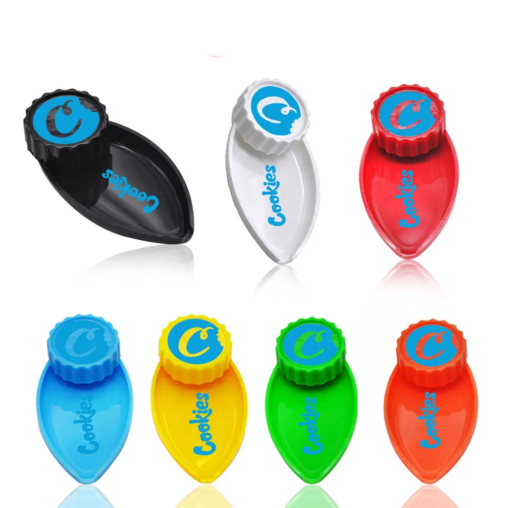 2 IN 1 Herb Grinder with Mini Tray Plastic Wholesale | Дом и сад