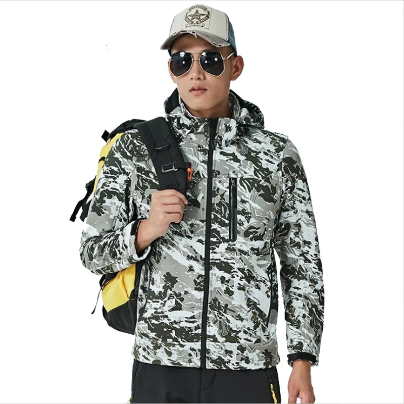 Походная Охота модная мужская классическая парная водонепроницаемая и дышащая
