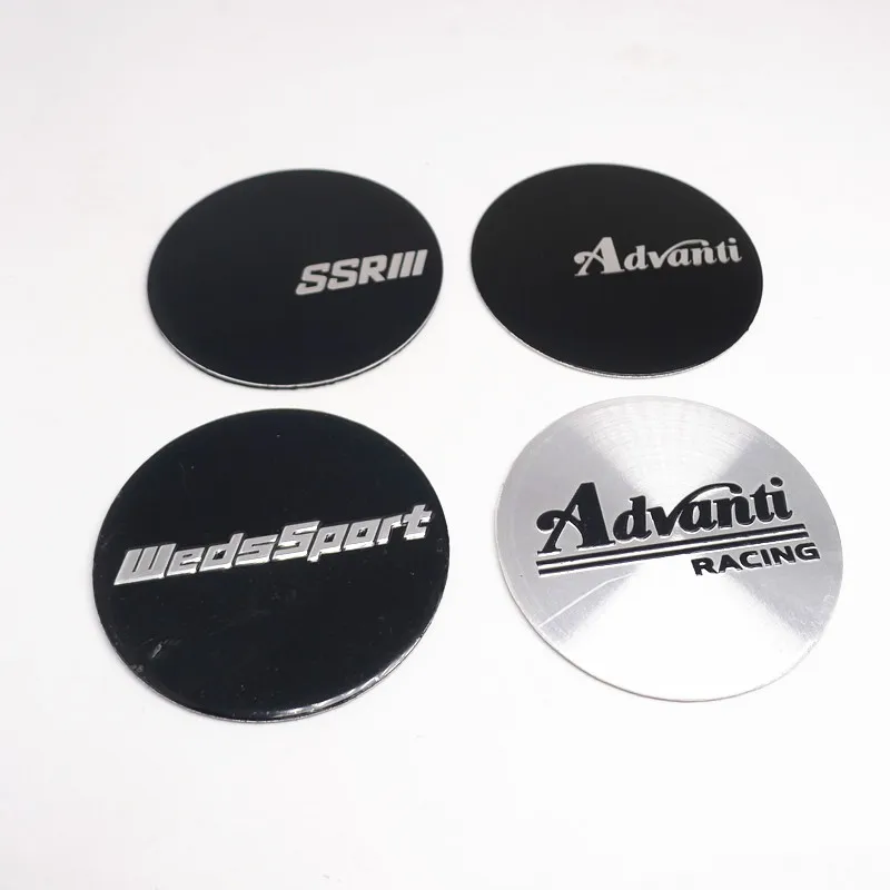 4 шт. 45 мм наклейка на колпачок колеса SSR XXR ложка Advanti Racing HRE WedSport логотип эмблема