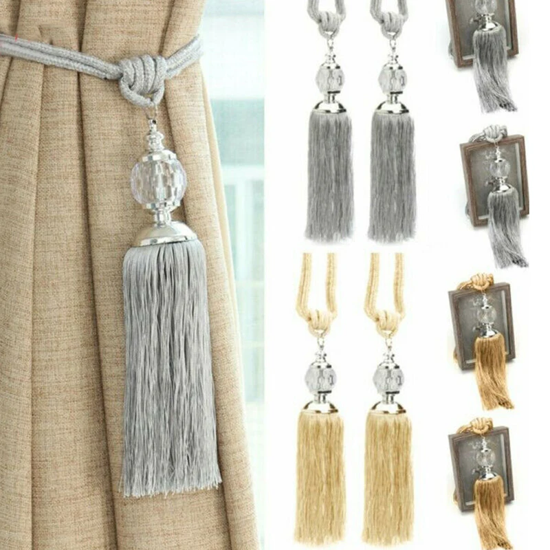 Горячая Распродажа Золотая Серебряная занавеска крючок для тенниса украшение в