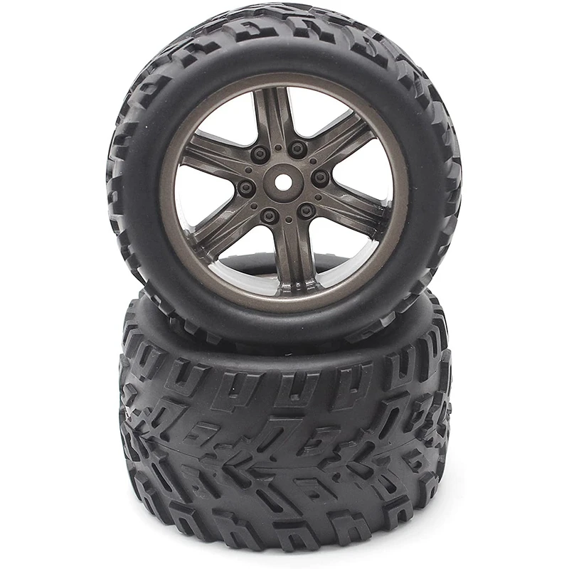 RC Car Wheel Rubber Tires Tyres 16-ZJ01 for 1:12 Scale Off-Road 9122 9123 Hosim Rc | Игрушки и хобби