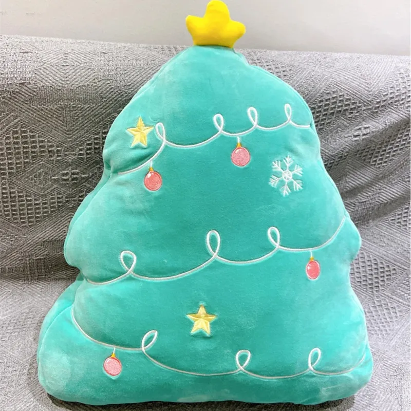 

Christmas Gingerbread Man Elk Plush Doll Christmas Tree Star Non-original Pillow Home Decor Toy for Kids Xmas High Quality Gift