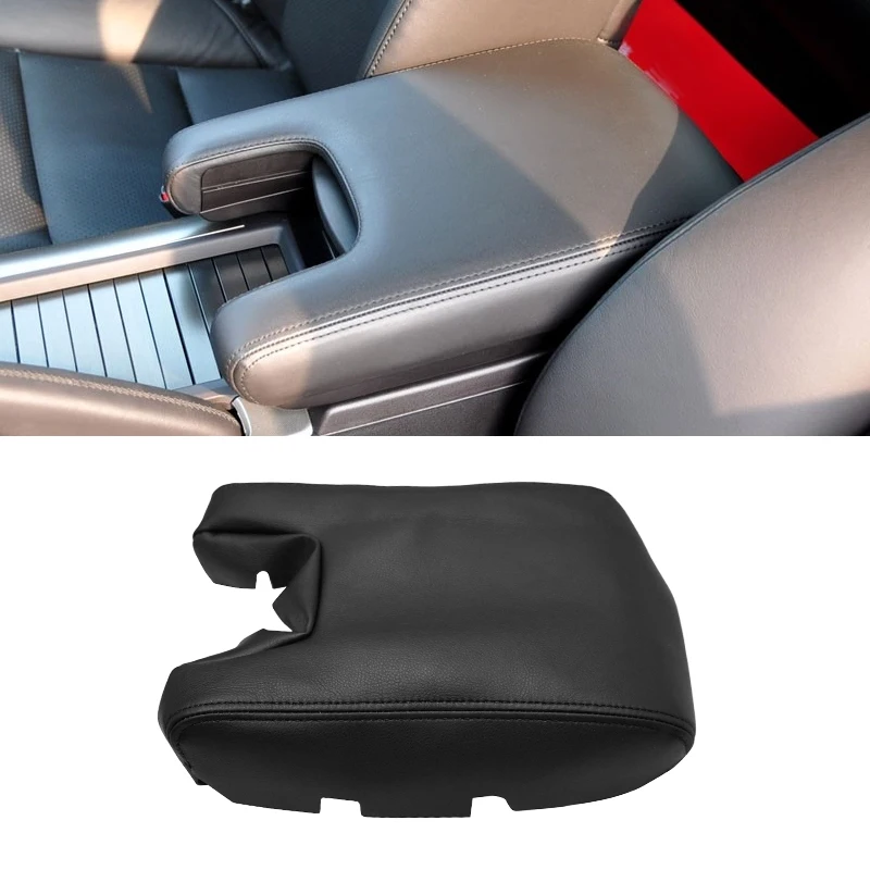 

Soft Leather Armrest Cover For Acura TL 2009 2010 2011 2012 Car Center Control Armrest Box Surface Cover Trim