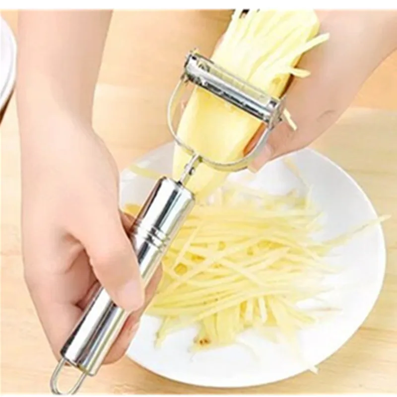 1 многофункциональная Овощечистка из нержавеющей стали популярное устройство