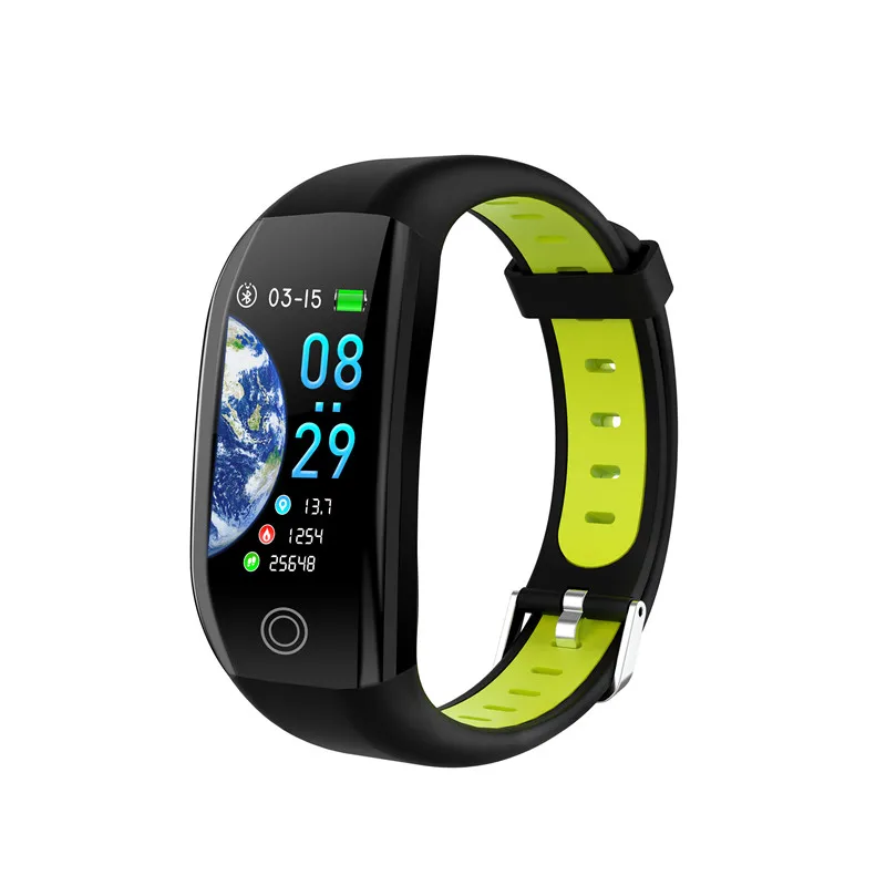 green Smart Bracelet large screen Smart Band Watch Heart Rate Monitor Blood Pressure Fitness Bracelet Activity Tracker Smart watch - Цвет: green