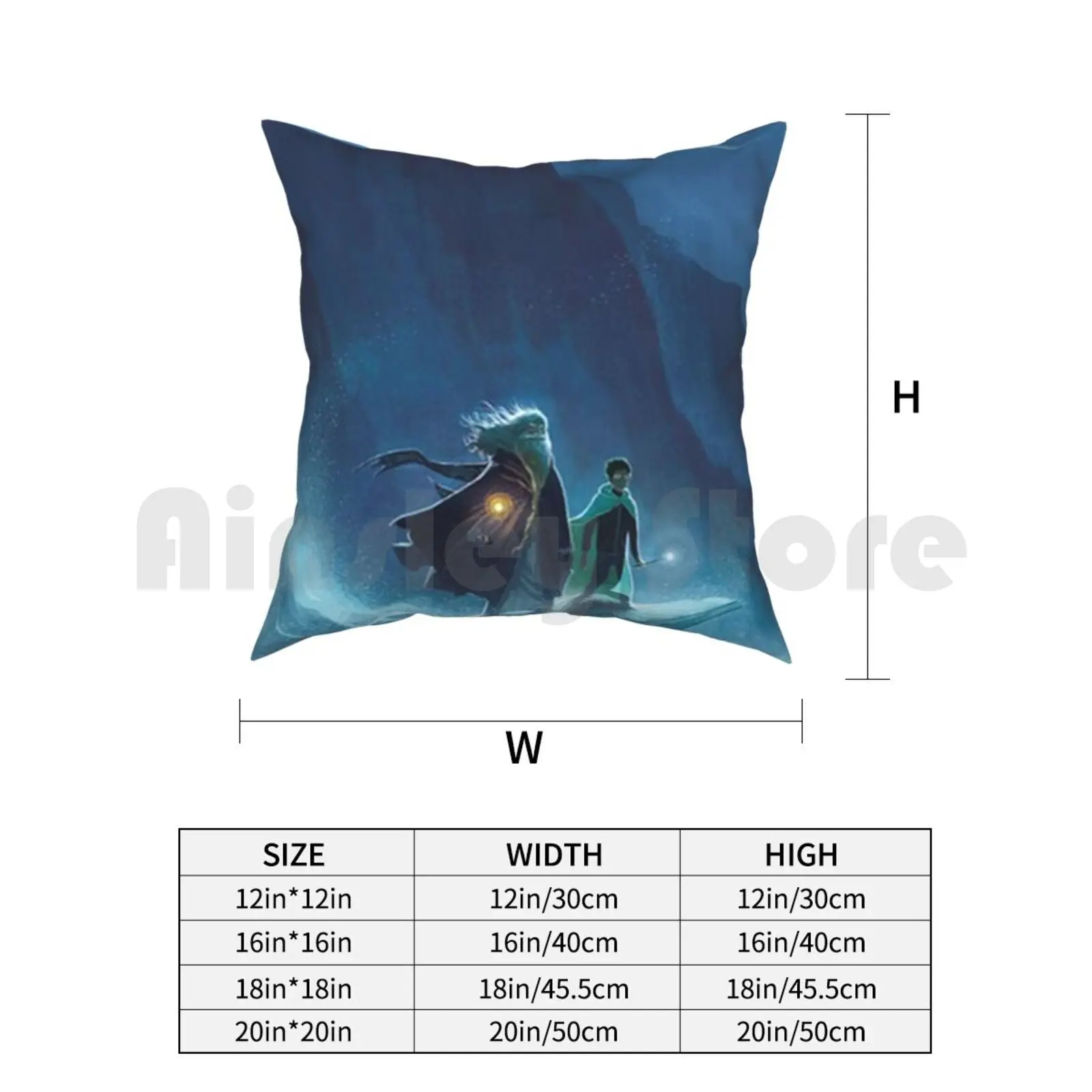 Подушка волшебная луна домашняя мягкая декоративная подушка с принтом фильмы в