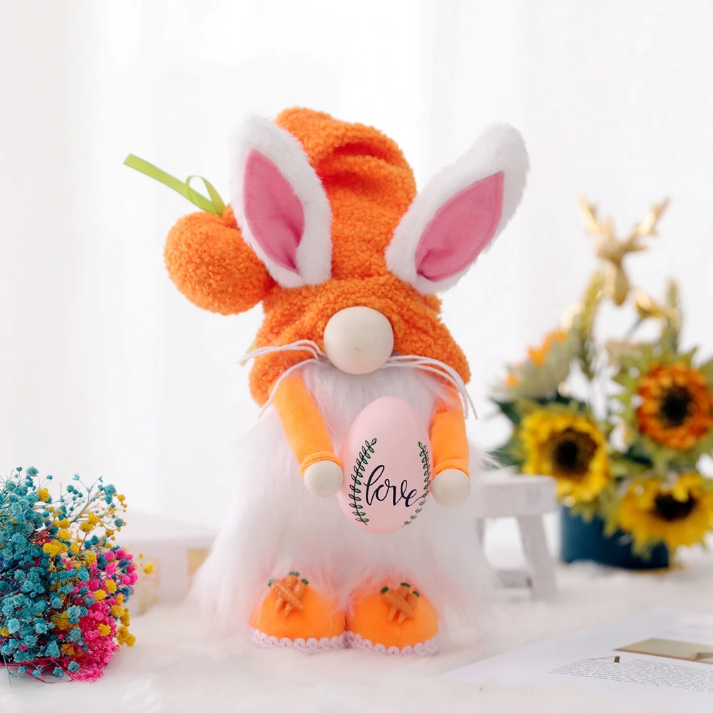 

Faceless Doll Bunny Hanging Ornaments Easter Gnome Doll Decorations Home Spring Decoration Kids Gift