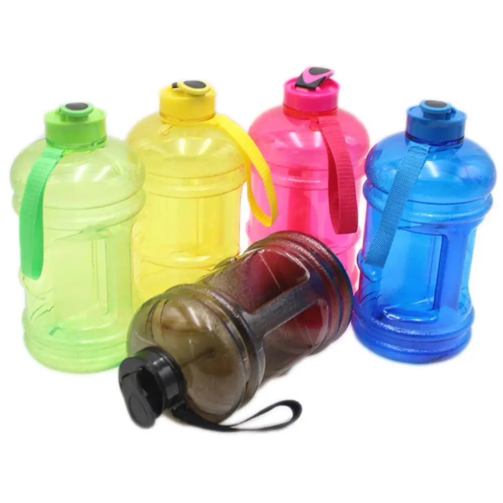 2200 мл пластиковая бутылка большой емкости высокого качества с ручкой