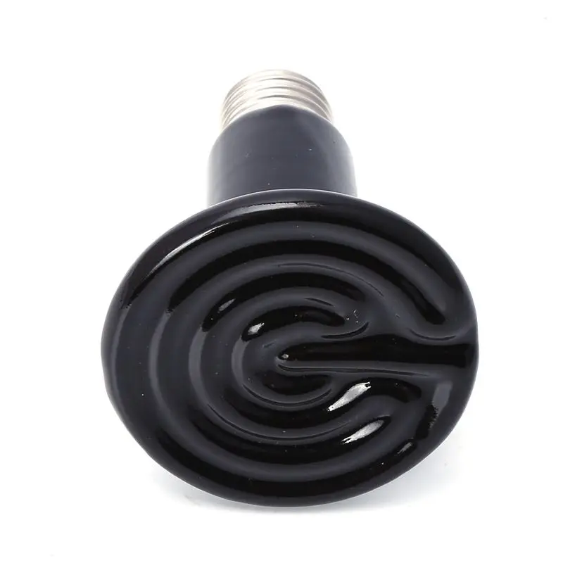 

50/75/100/150/200W Pet Reptile Breeding Infrared Ceramic Heater Light Lamp Bulb 62KD