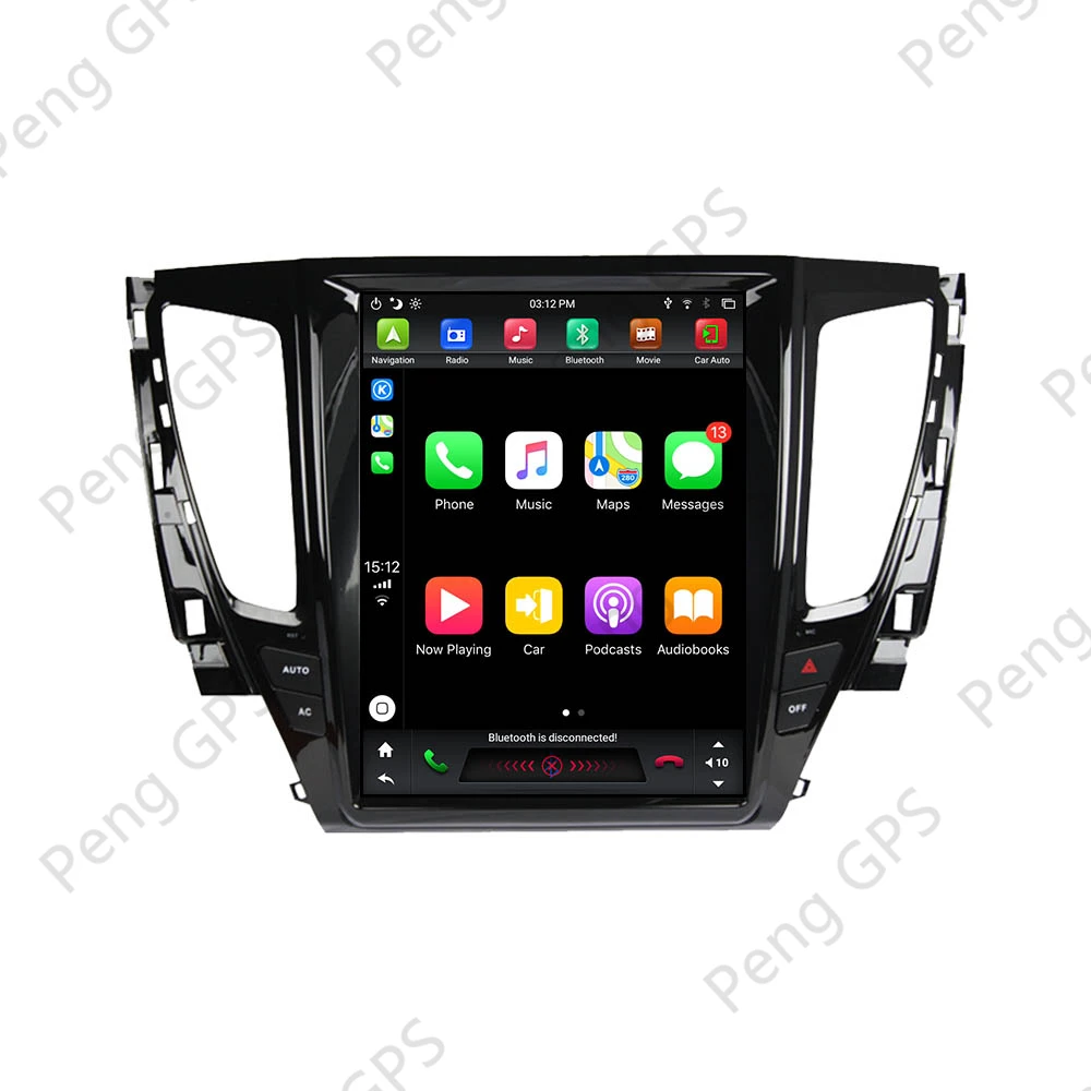 

Car Radio For Mitsubishi Pajero Sport/L200 Android 9.0 Multimeida DVD Player GPS Navigation Car Stereo Headunit Touchscreen PX6