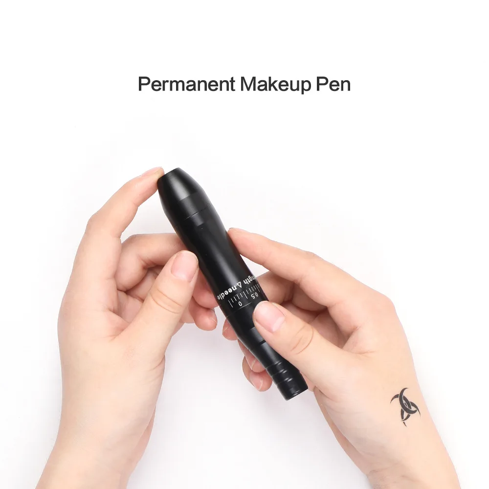 

Professional Makeup Tattoo Pen Machine Permanent Eyebrow Lip Contour Pen Beauty Art Tattoo Gun with Needles