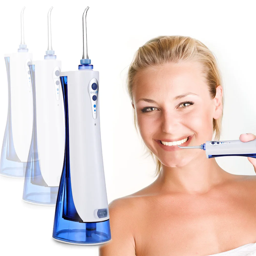 

Electric Oral Irrigator Cordless Portable Water Dental Flosser USB Rechargeable Dental Teeth Cleaner Waterproof